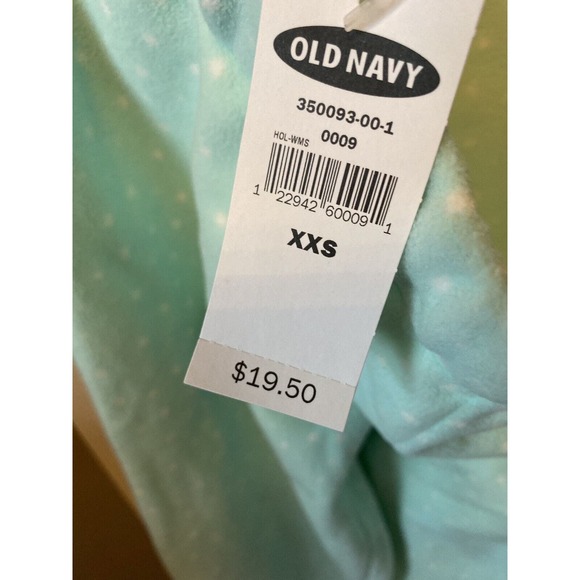 Old Navy Low Waist Green With Trees Flannel Pants‎ Size XXS NWT - Picture 5 of 5